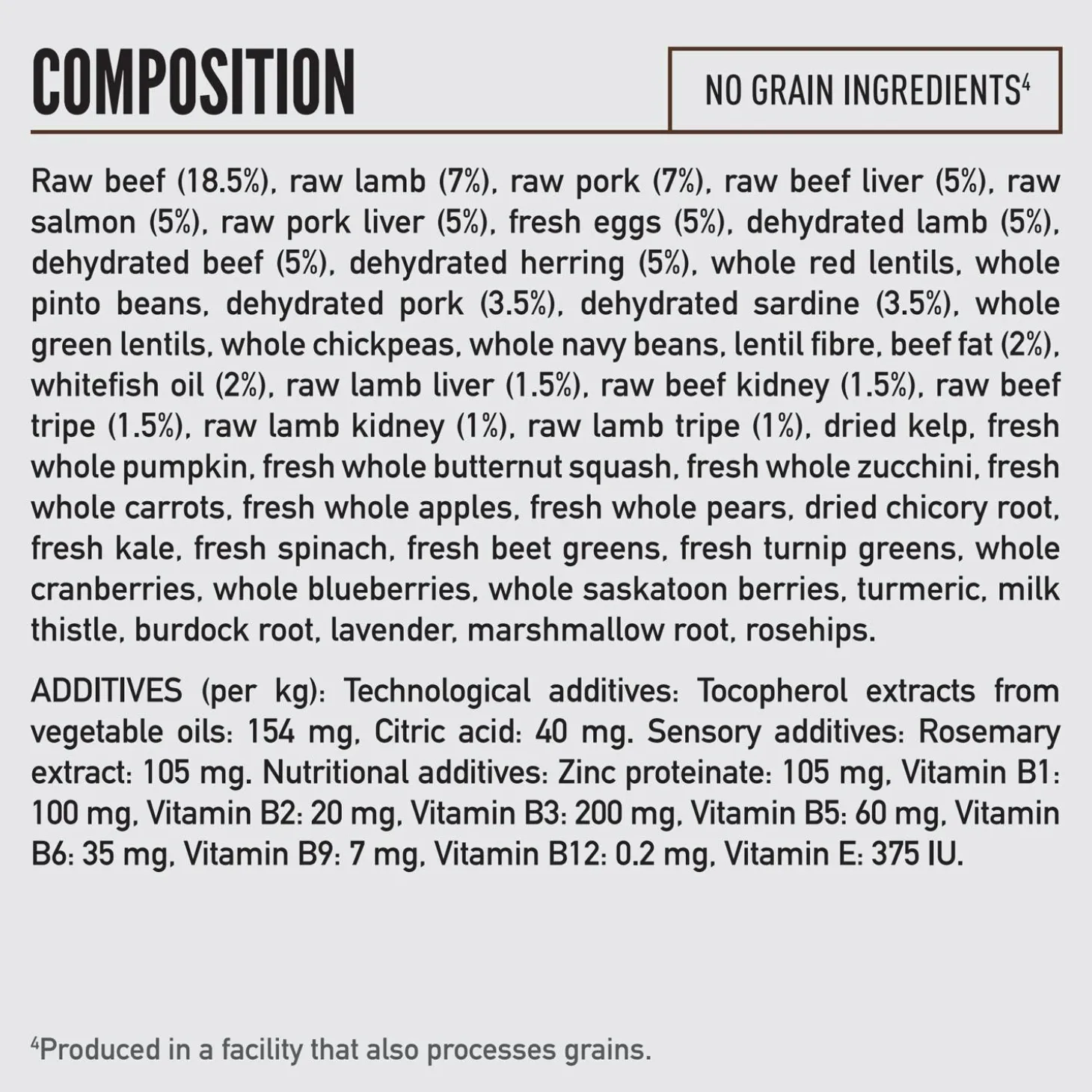 Regional Red Dog Food