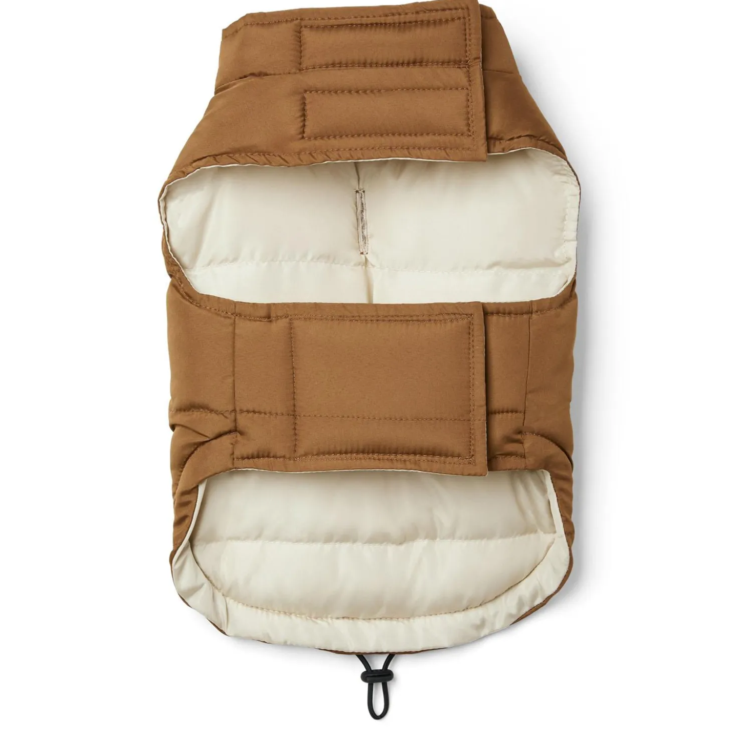 Reversible Brown Puffer Vest