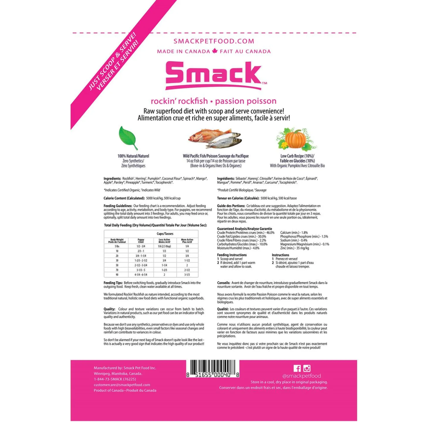 Rockin' Rockfish Recipe Dog Food