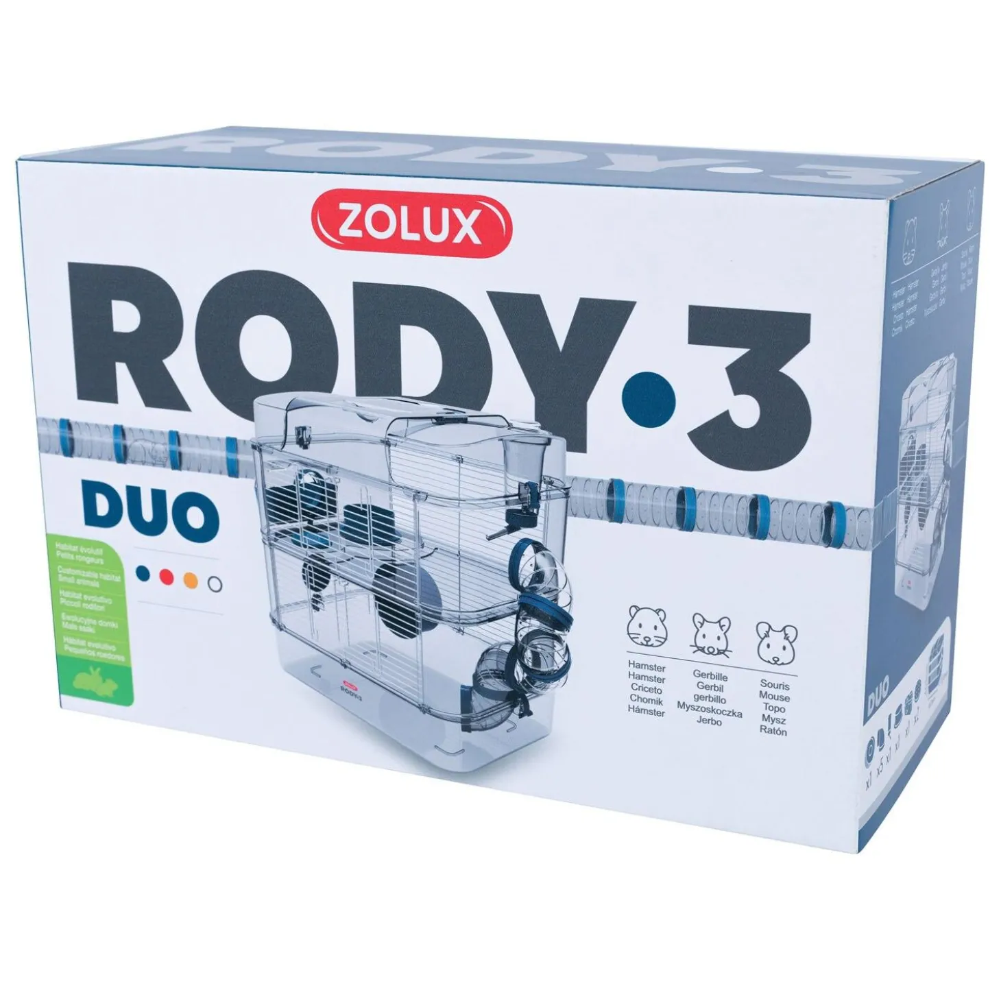 Rody.3 Duo Blue Cage