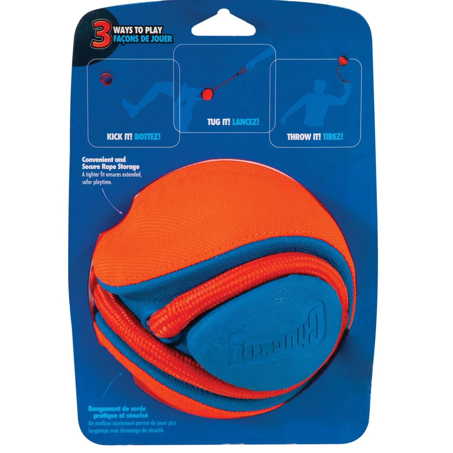 Rope Fetch Dog Toy