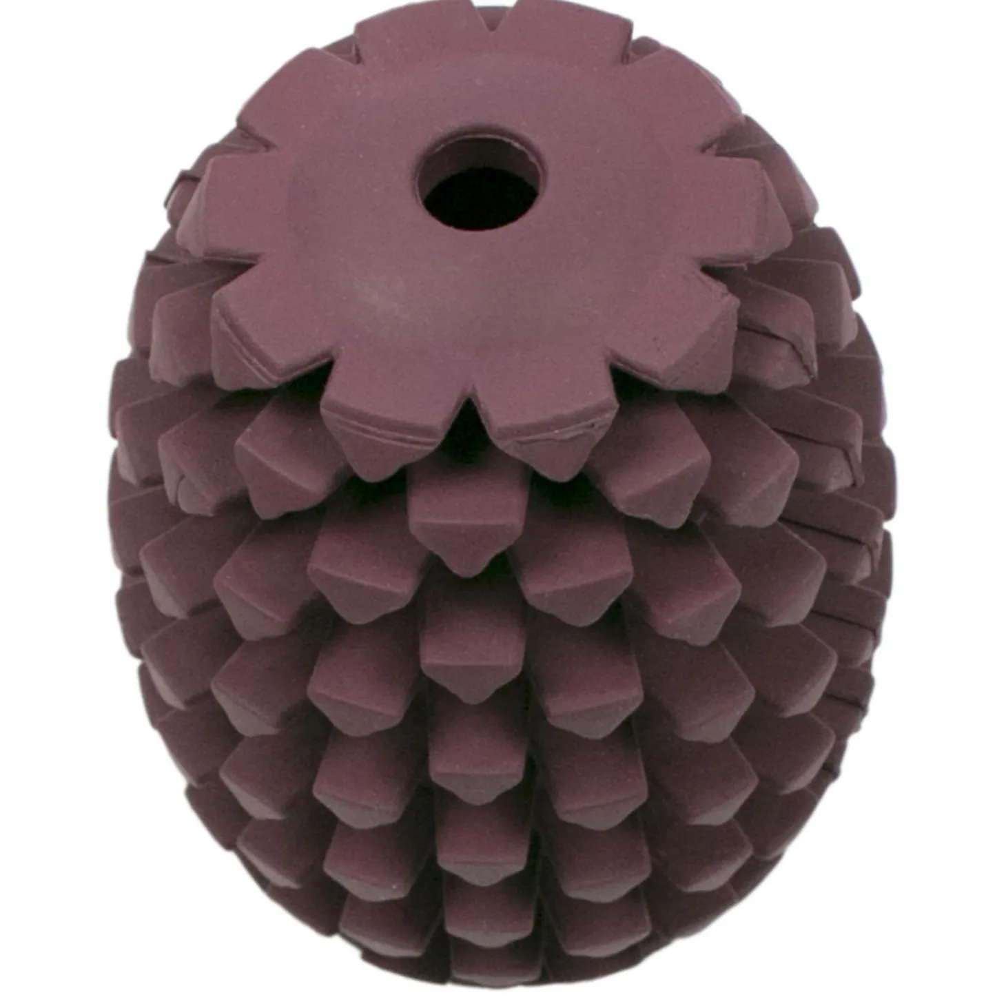 Rubber Pinecone Dog Toy