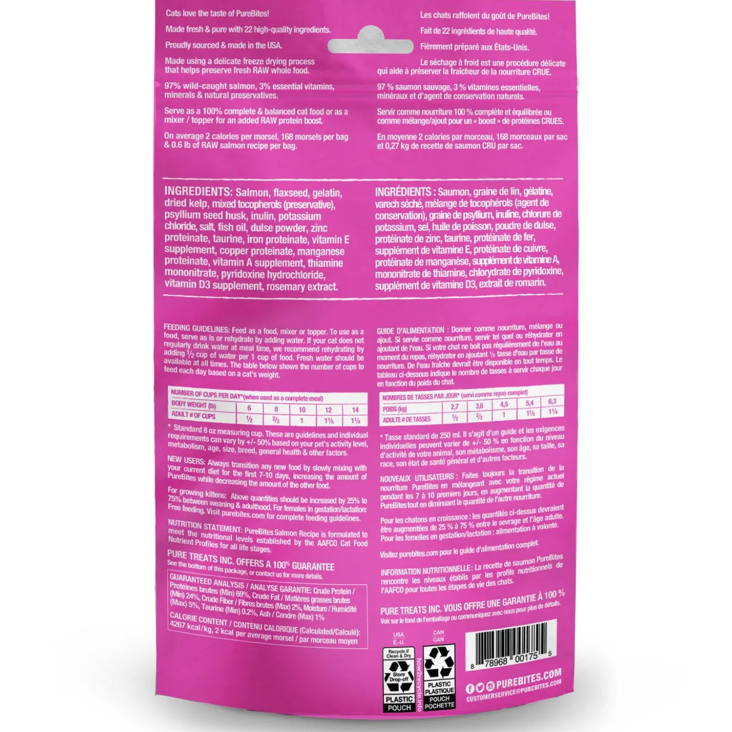 Salmon Recipe Cat Food Topper