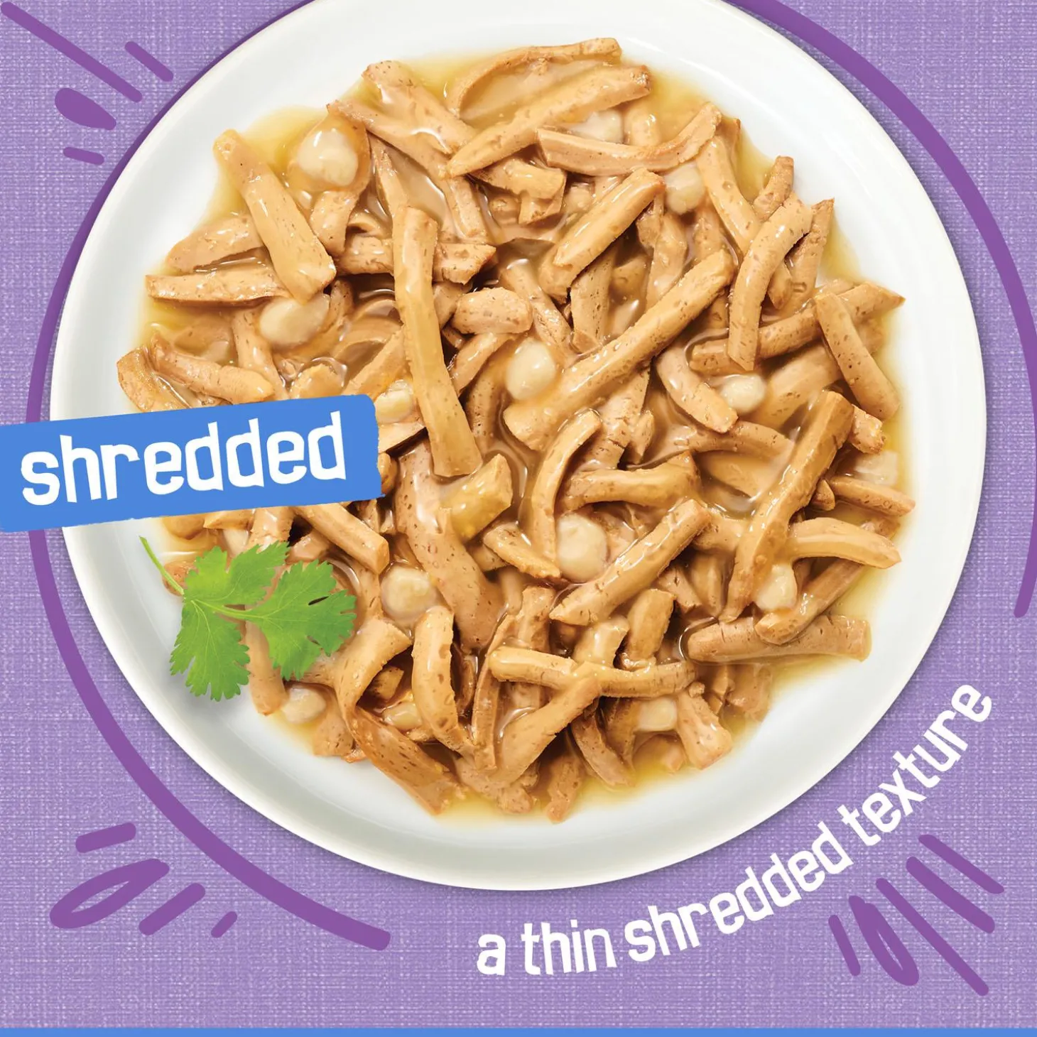 Shredded Turkey & Cheese Dinner Cat Food