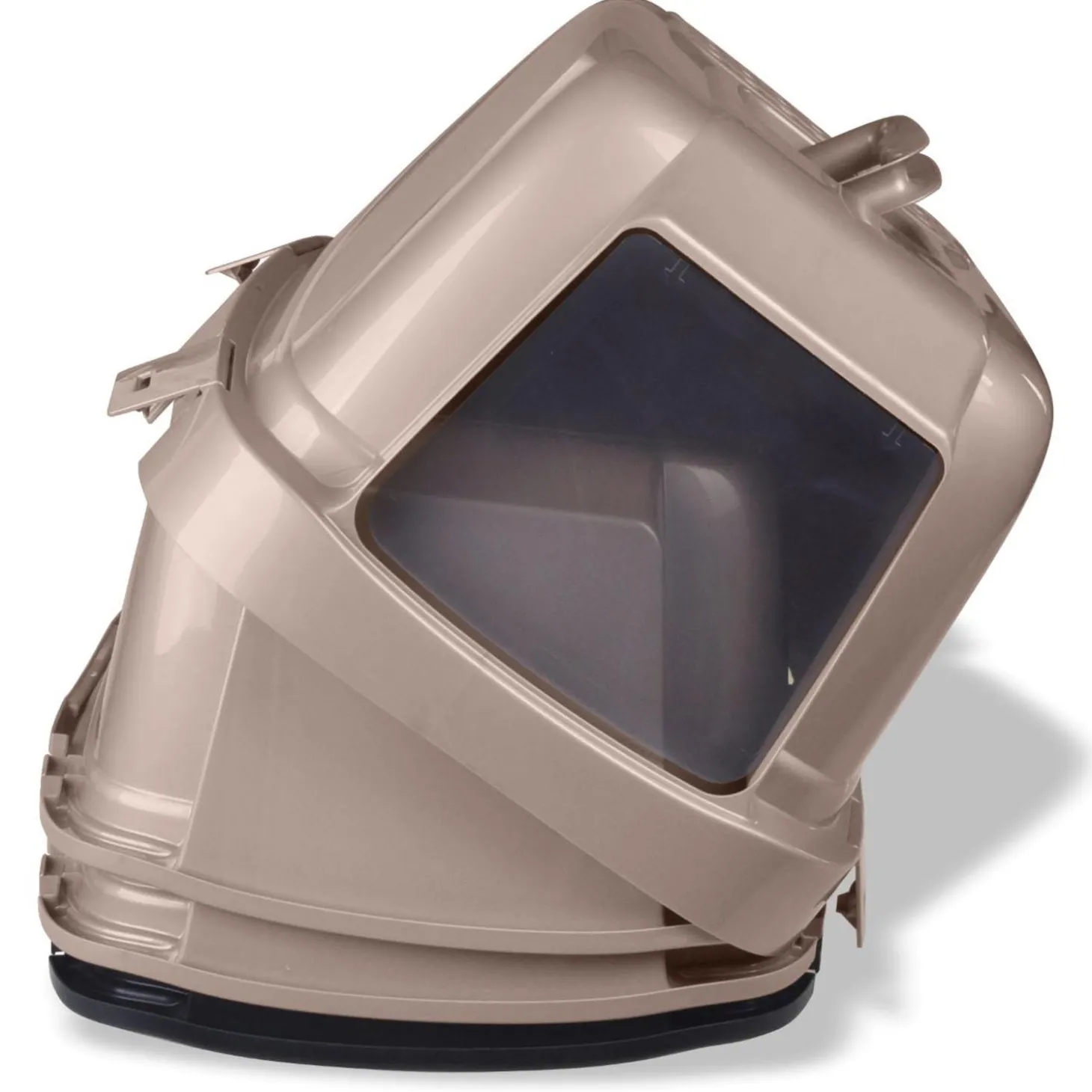 Sifting Enclosed Brown Litter Box