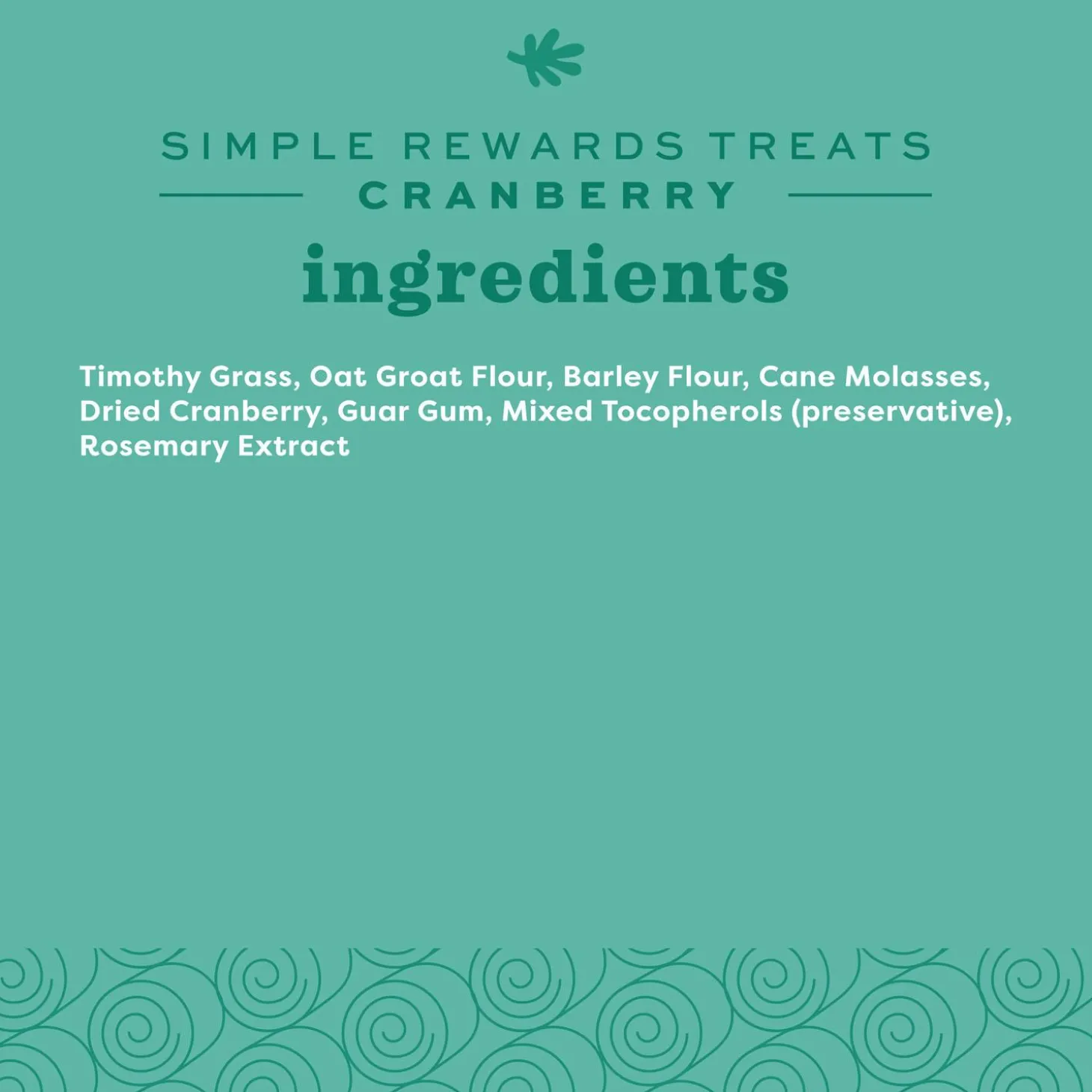 Simple Rewards Cranberry Baked Small Animal Treats