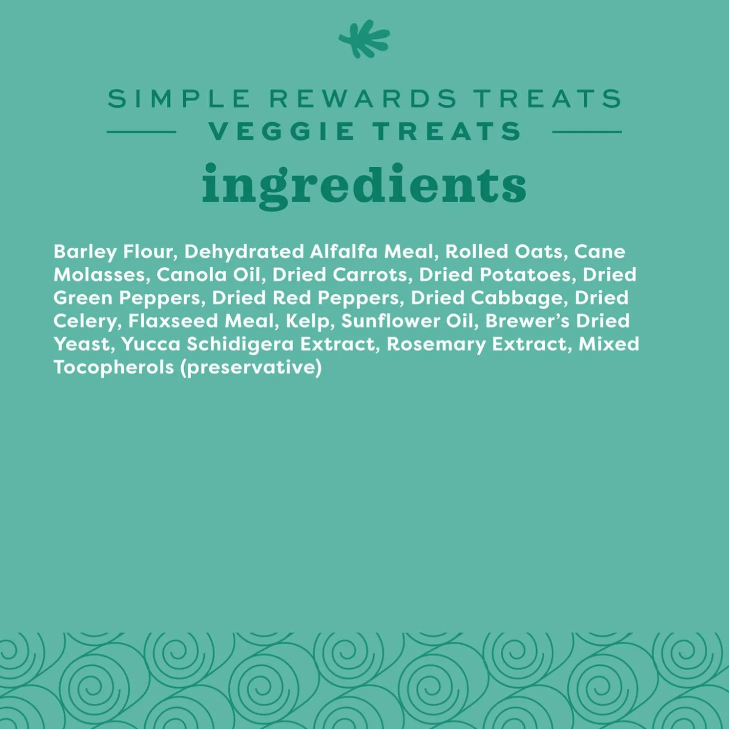 Simple Rewards Veggie Small Animal Treats