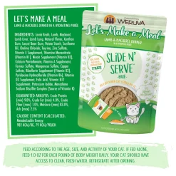 Slide N' Serve Pate Let's Make a Meal Lamb & Mackerel Dinner Cat Food