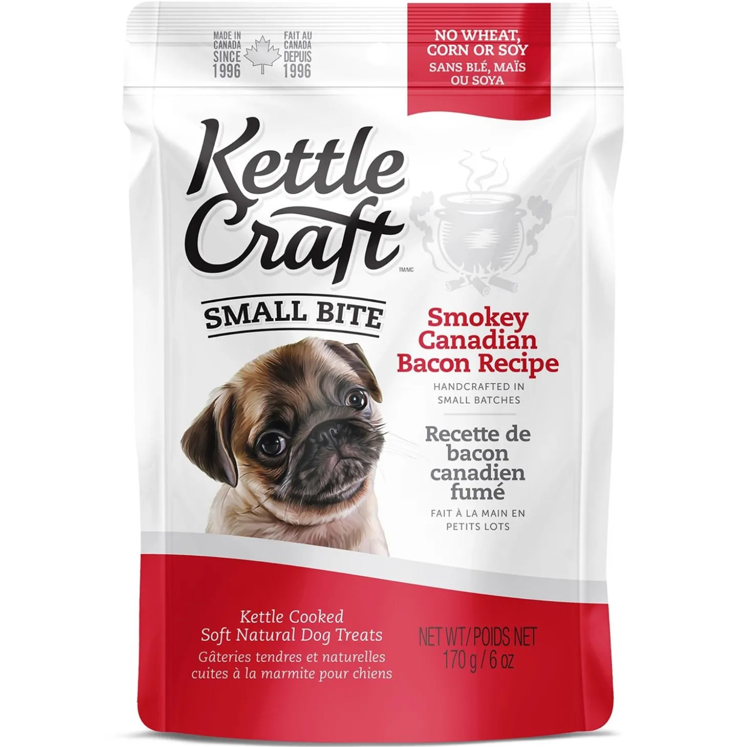 Smokey Canadian Bacon Recipe Small Bite Dog Treats
