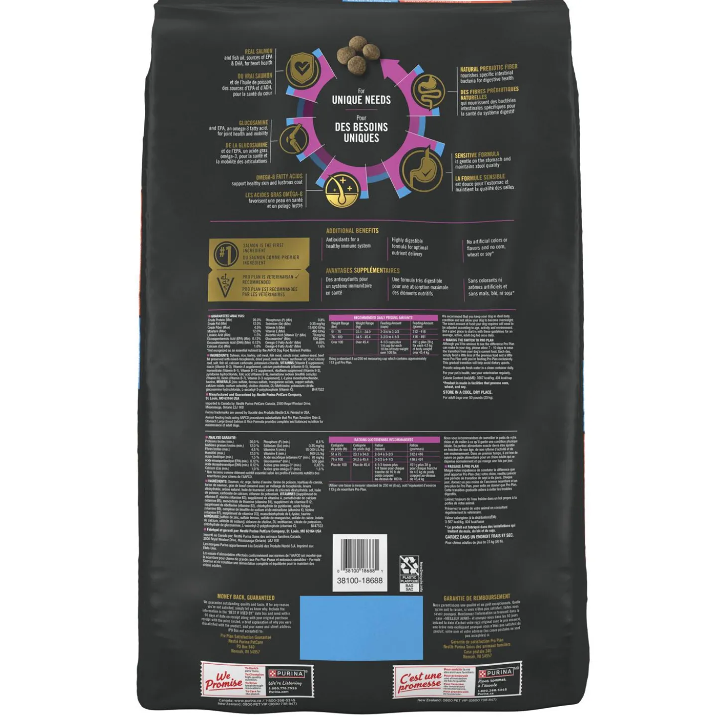Specialized Sensitive Skin & Stomach Salmon & Rice Large Breed Adult Dog Food