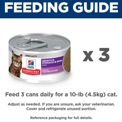 Specialty Sensitive Stomach & Skin Duck & Vegetable Entree Adult Cat Food