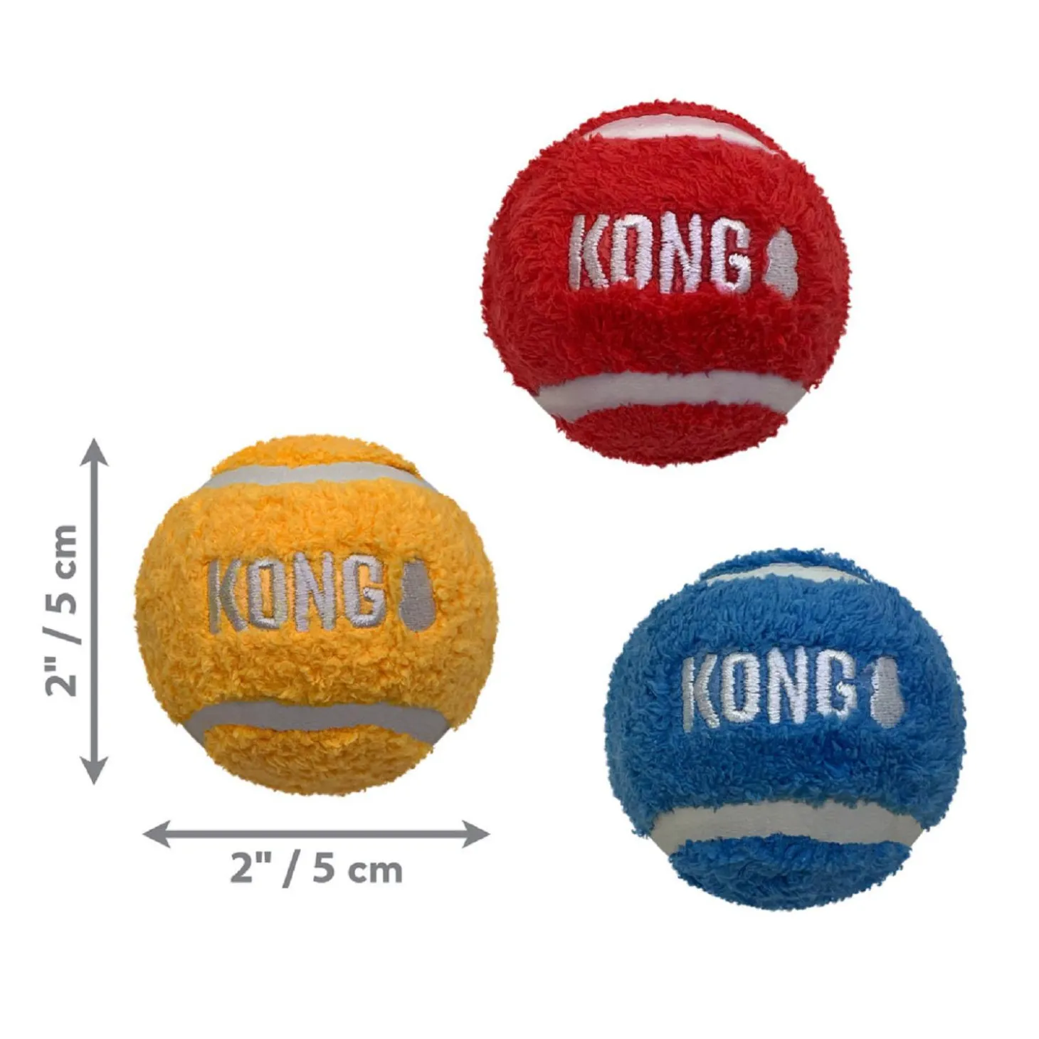Sport Softies Ball Assorted Colours Dog Toy