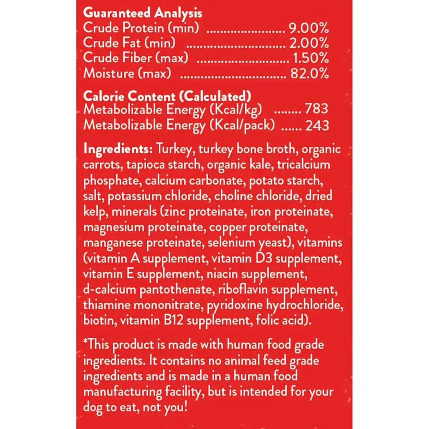 Stella's Stew Cage-Free Turkey Recipe Dog Food