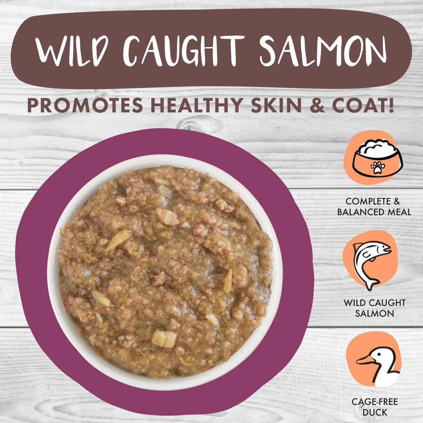 Stew! Stick a Spork in It Duck & Salmon Dinner Cat Food