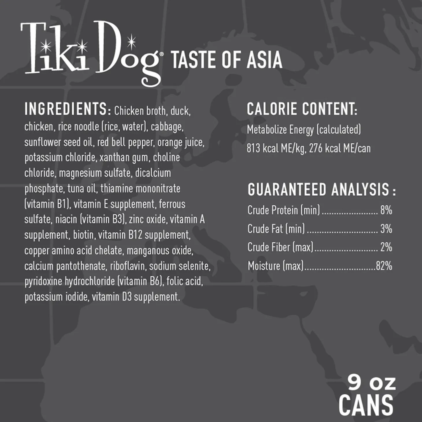Taste of Asia Peking Duck with Duck in Broth Adult Dog Food