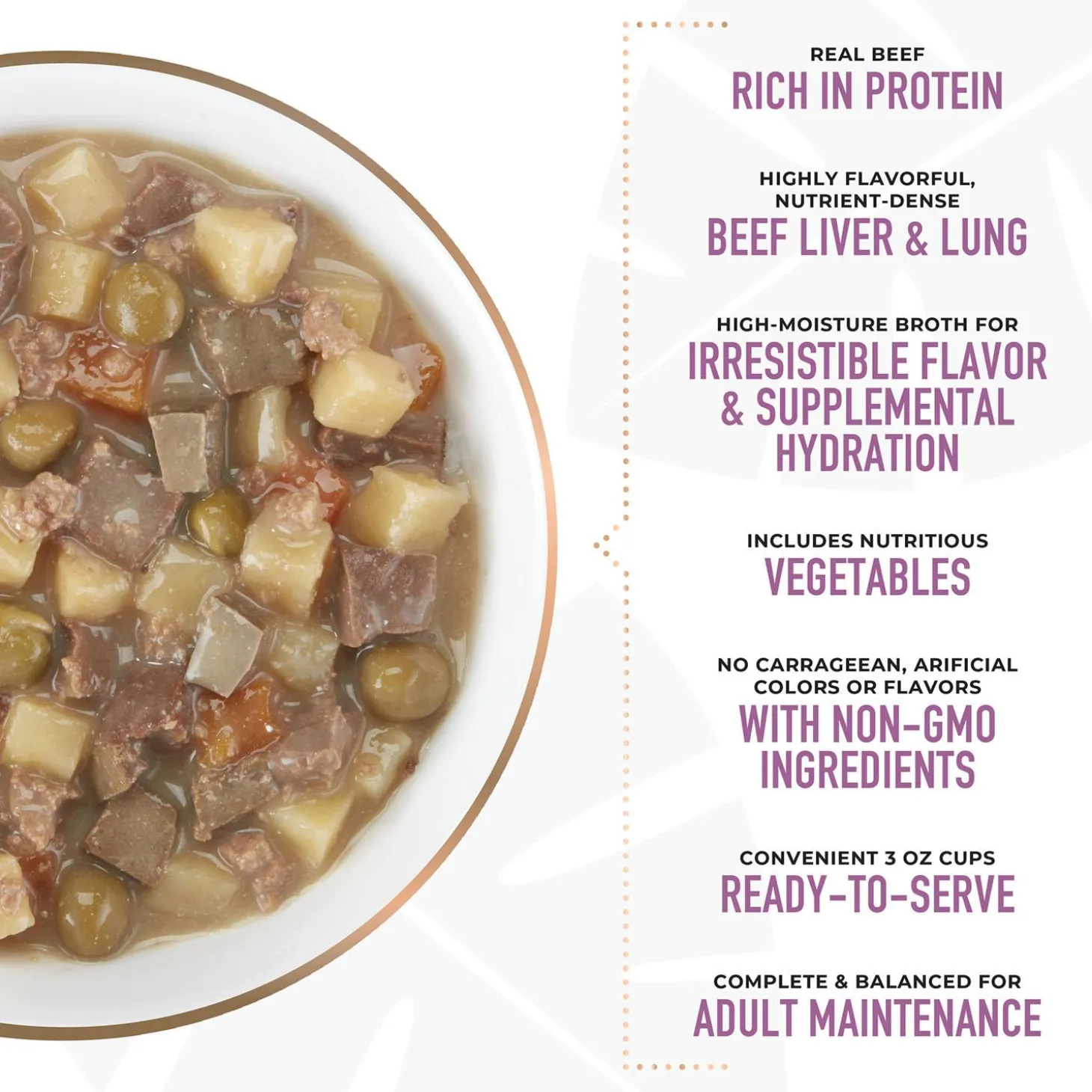 Taste of the World France Beef, Potatoes & Carrots Burgundy Recipe in Broth Adult Dog Food
