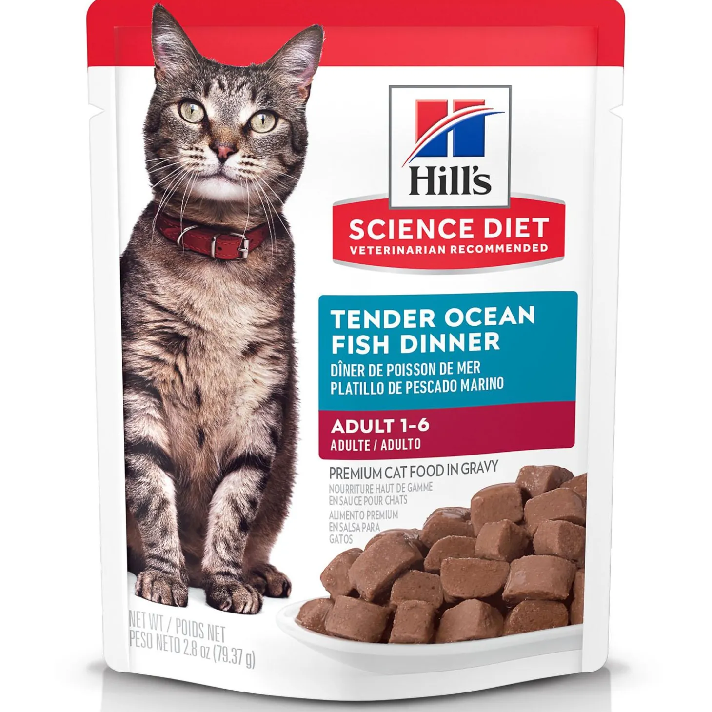 Tender Ocean Fish Dinner in Gravy Adult Cat Food