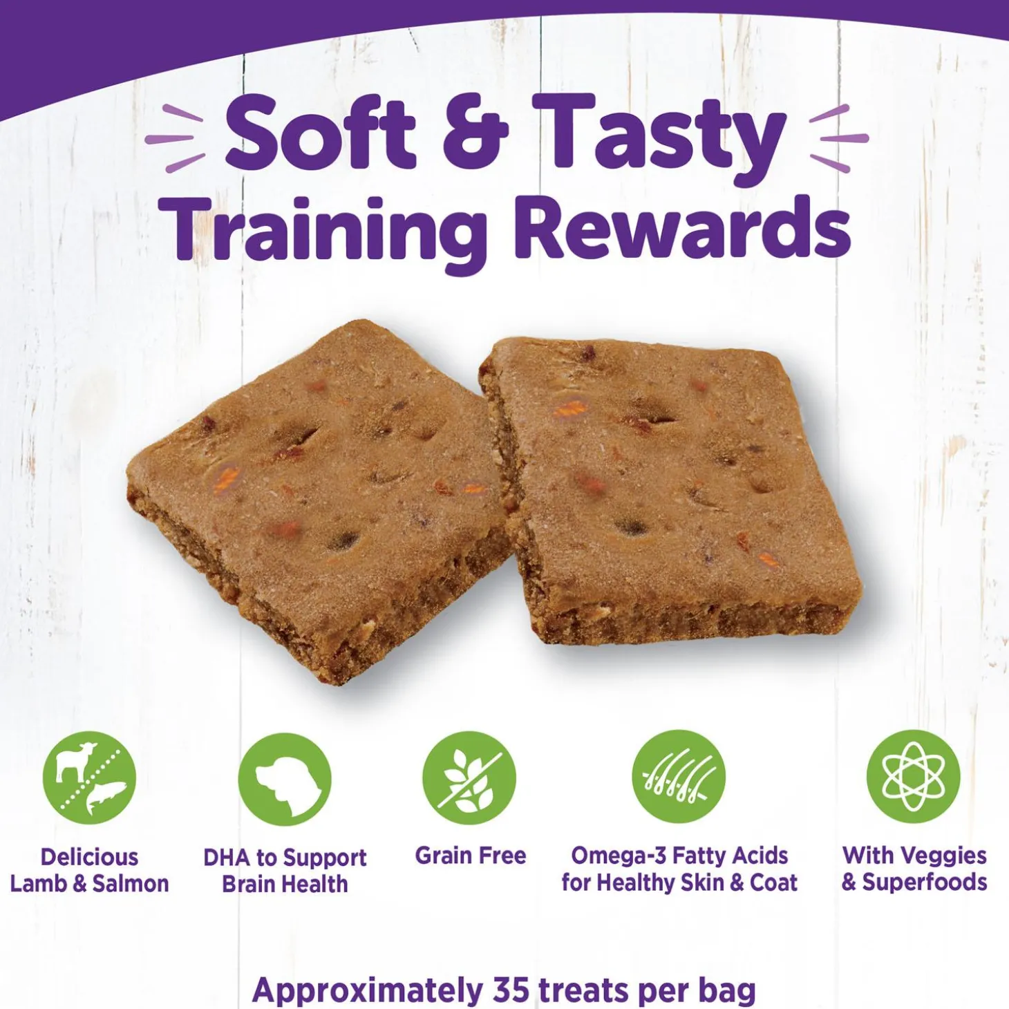 The Rewarding Life Lamb & Salmon Recipe Dog Treats