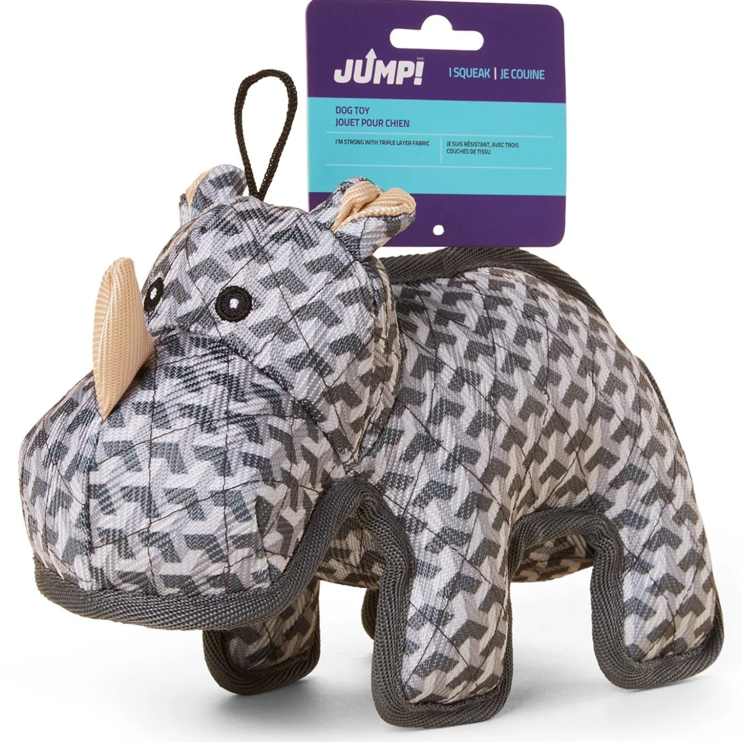 Tuff Rino Dog Toy