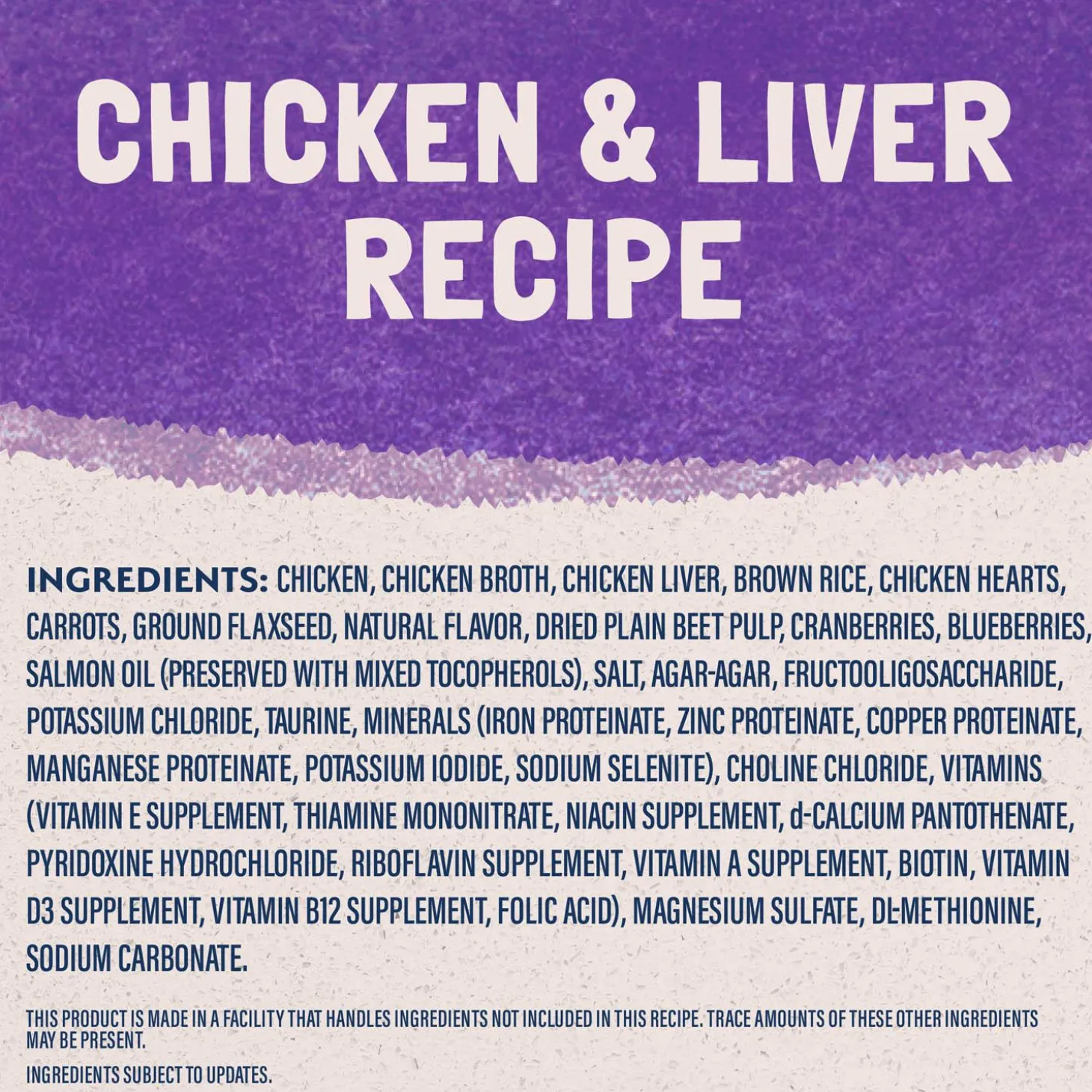 Ultra Premium Chicken & Liver Pate Formula Cat Food