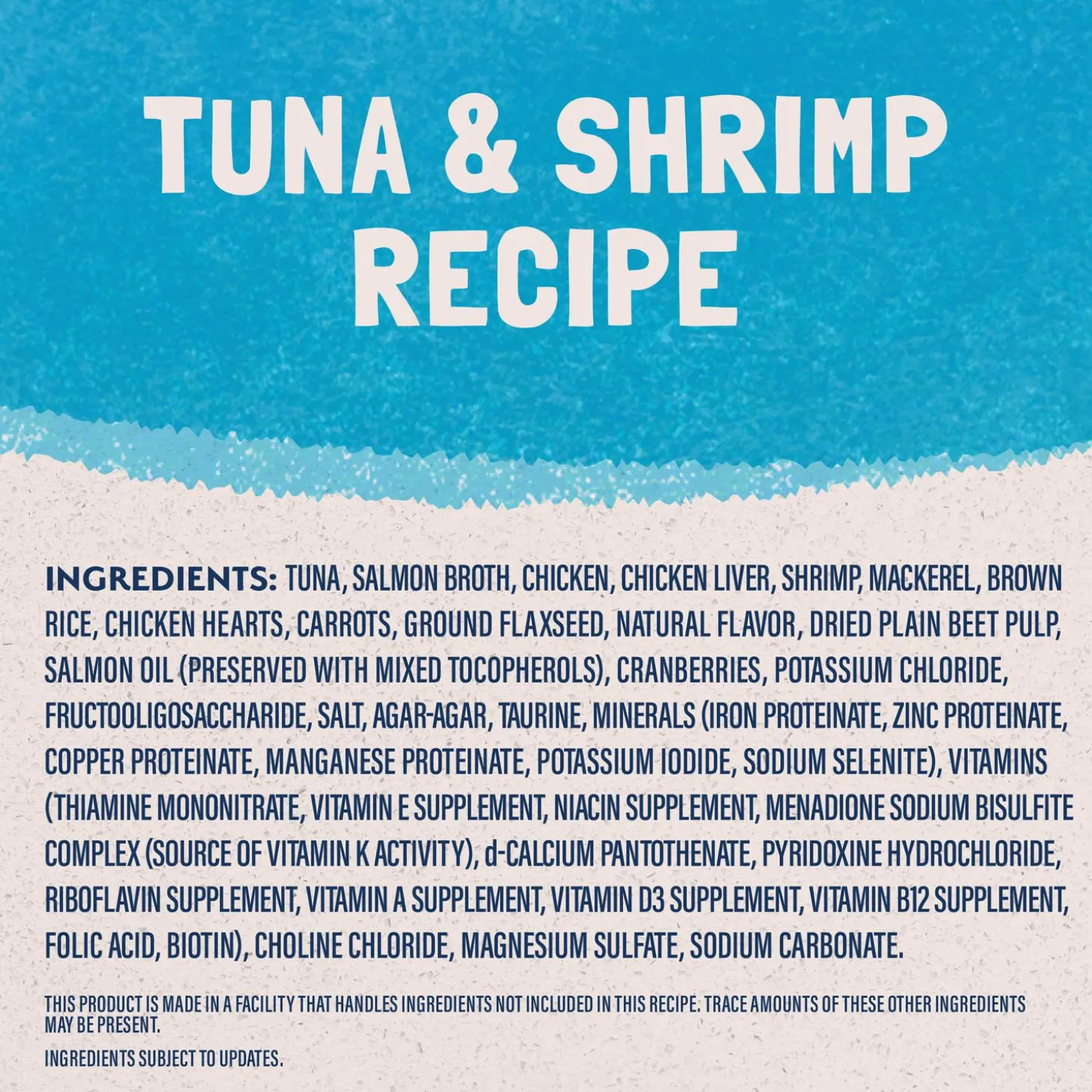 Ultra Premium Tuna & Shrimp Formula Cat Food