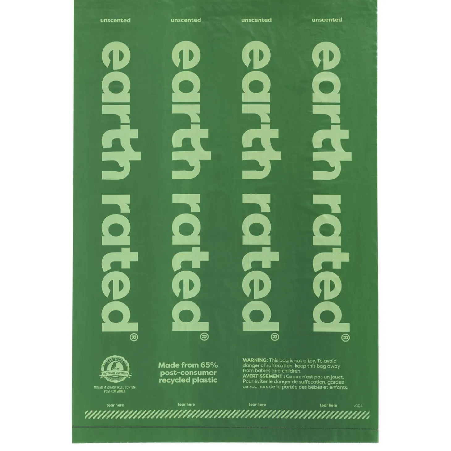 Unscented Dog Poop Bags