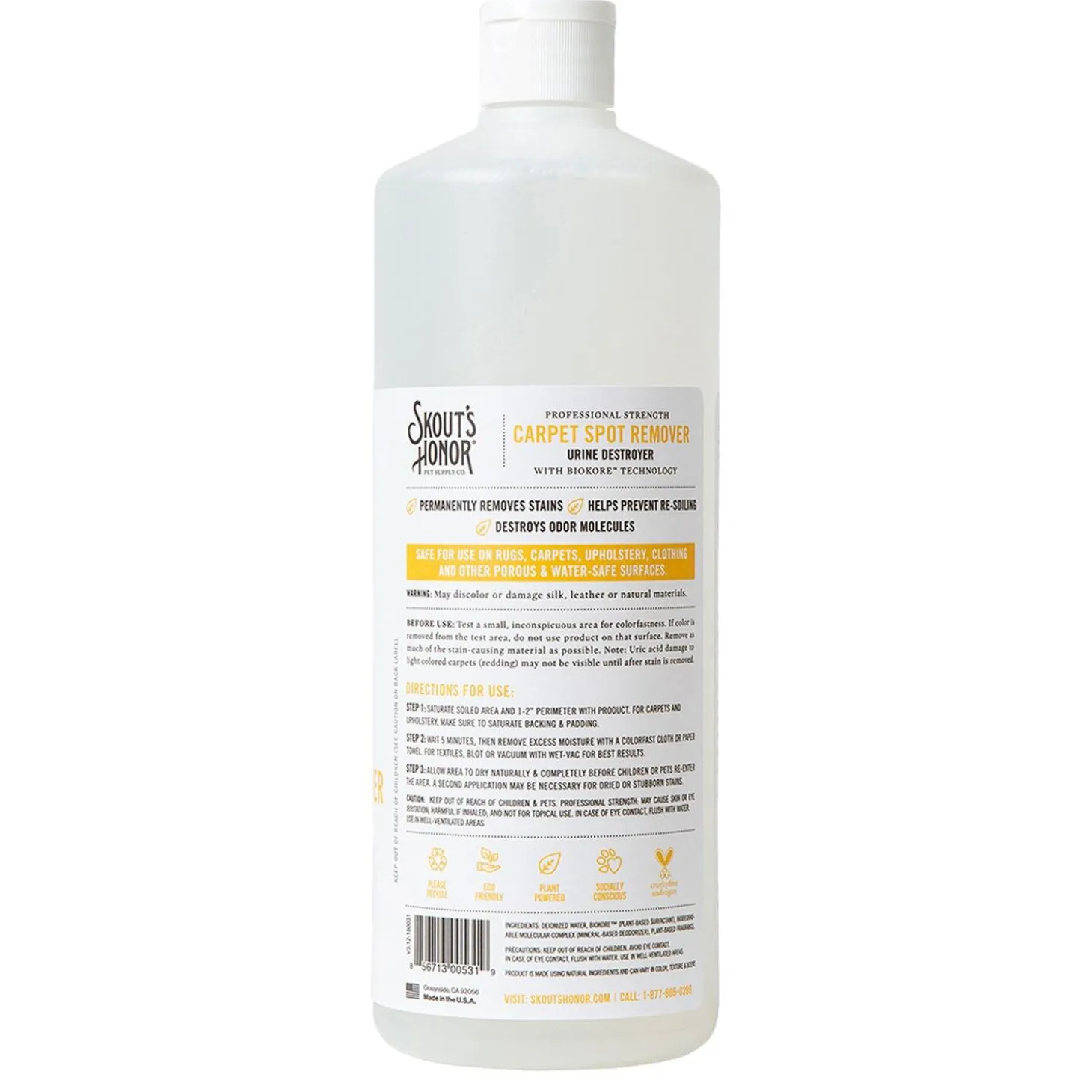 Urine Destroyer Formula Carpet Pad Penetrator