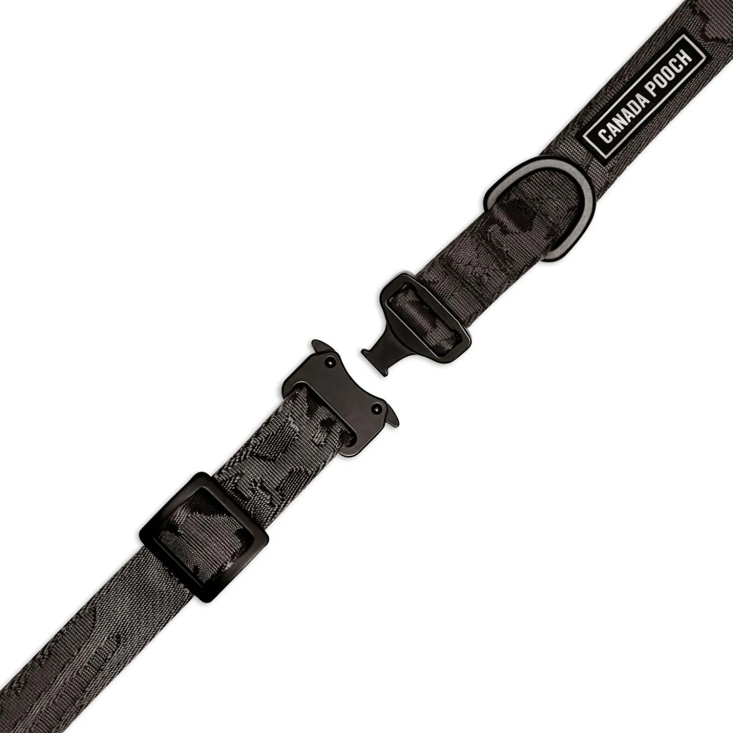 Utility Black Camo Dog Collar