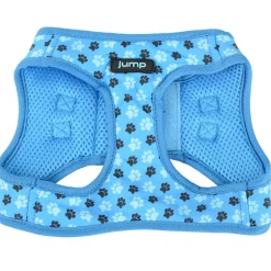 Vest Blue Paw Print Dog Harness