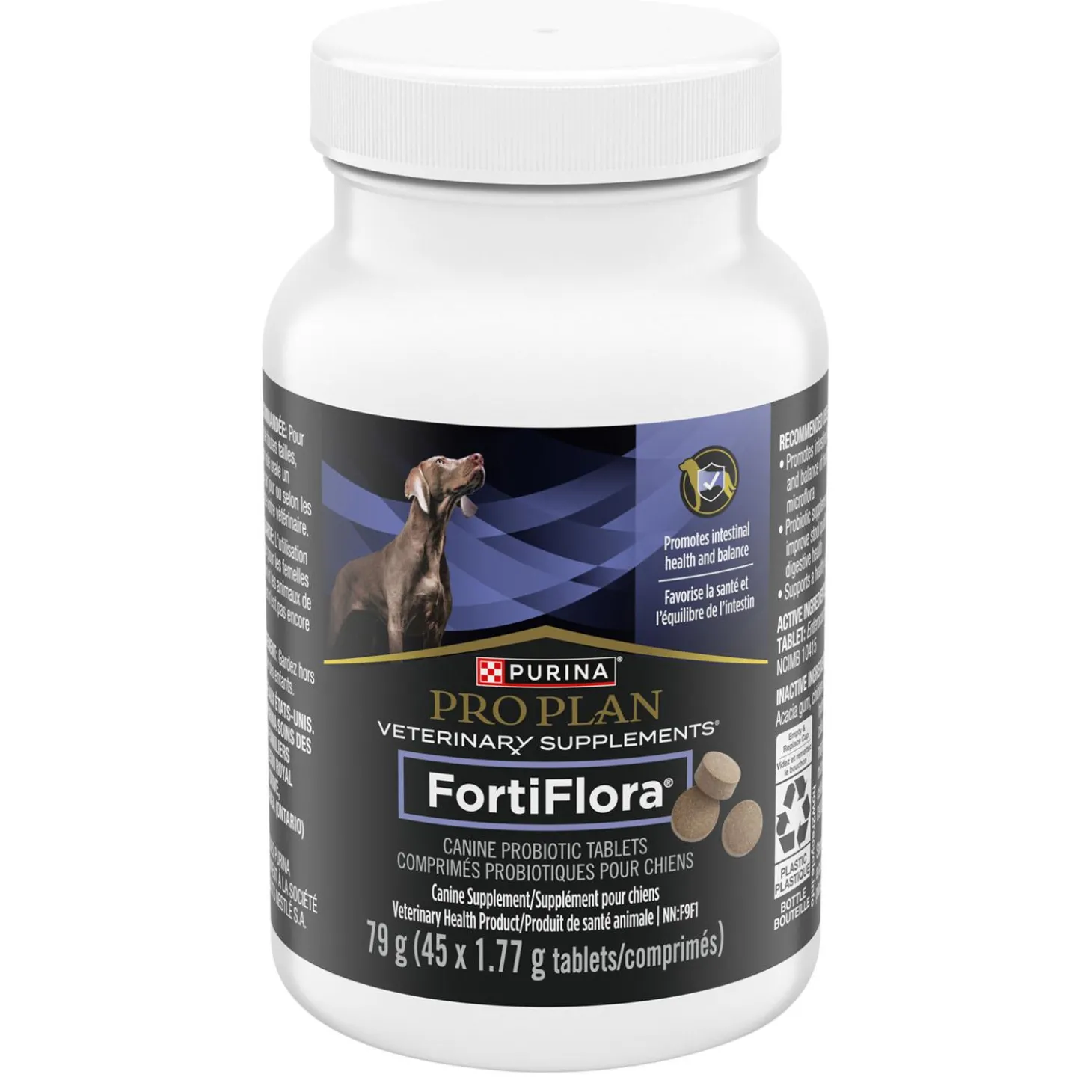 Veterinary FortiFlora Probiotic Tablets Dog Supplements