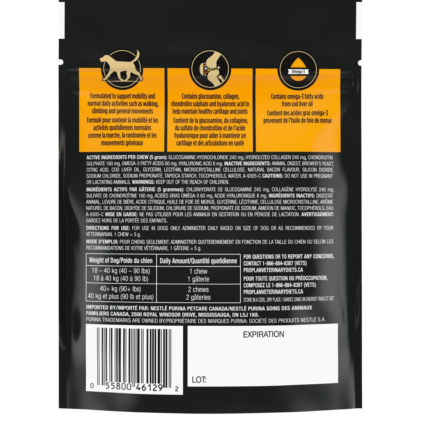 Veterinary Joint Care for Medium-Large Dog Supplements