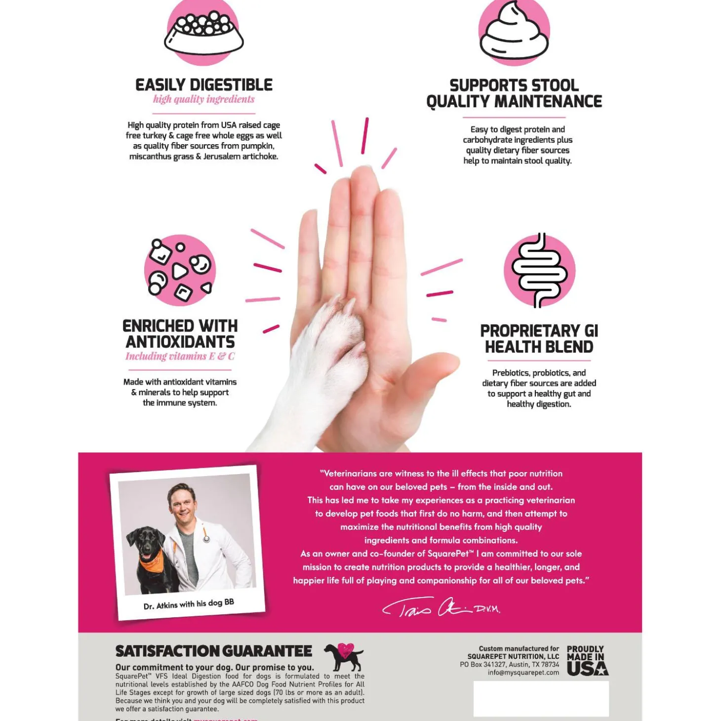 VFS Ideal Digestion Dog Food