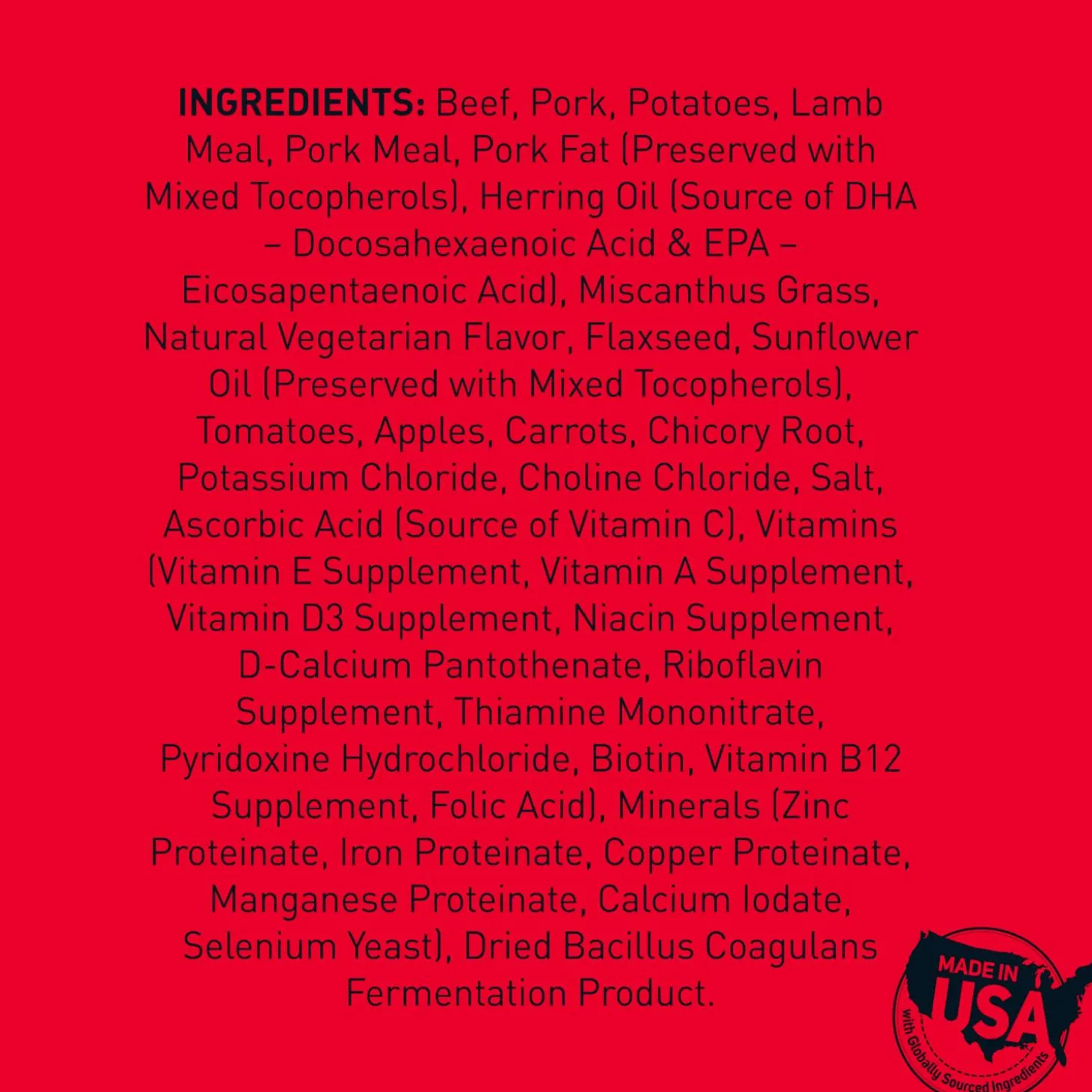 VFS POWERHOUND Pasture Raised Beef Red Meat Formula Dog Food