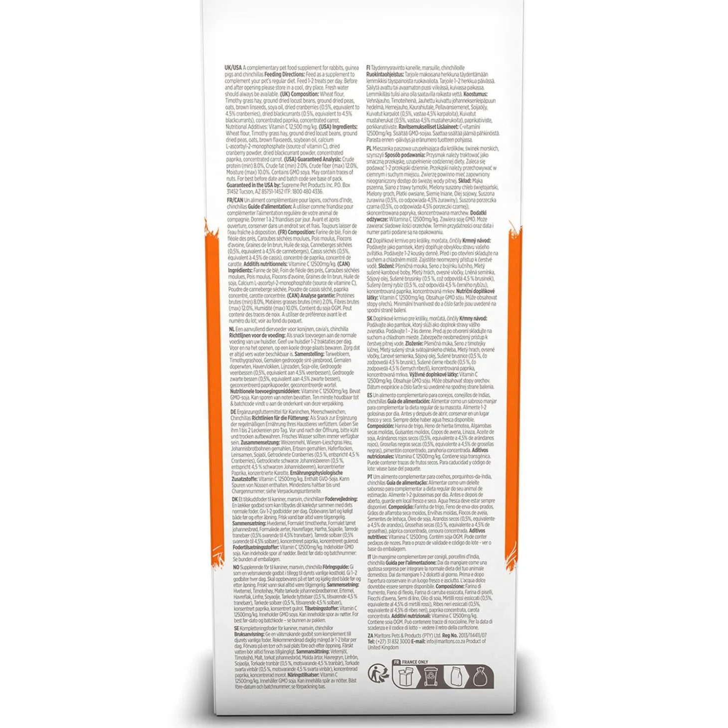 Vitamin C Care Small Animal Supplement
