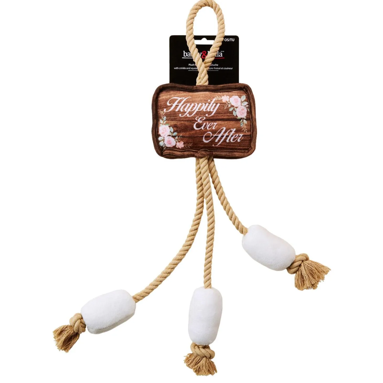 Wedding Happily Ever After Rope Dog Toy
