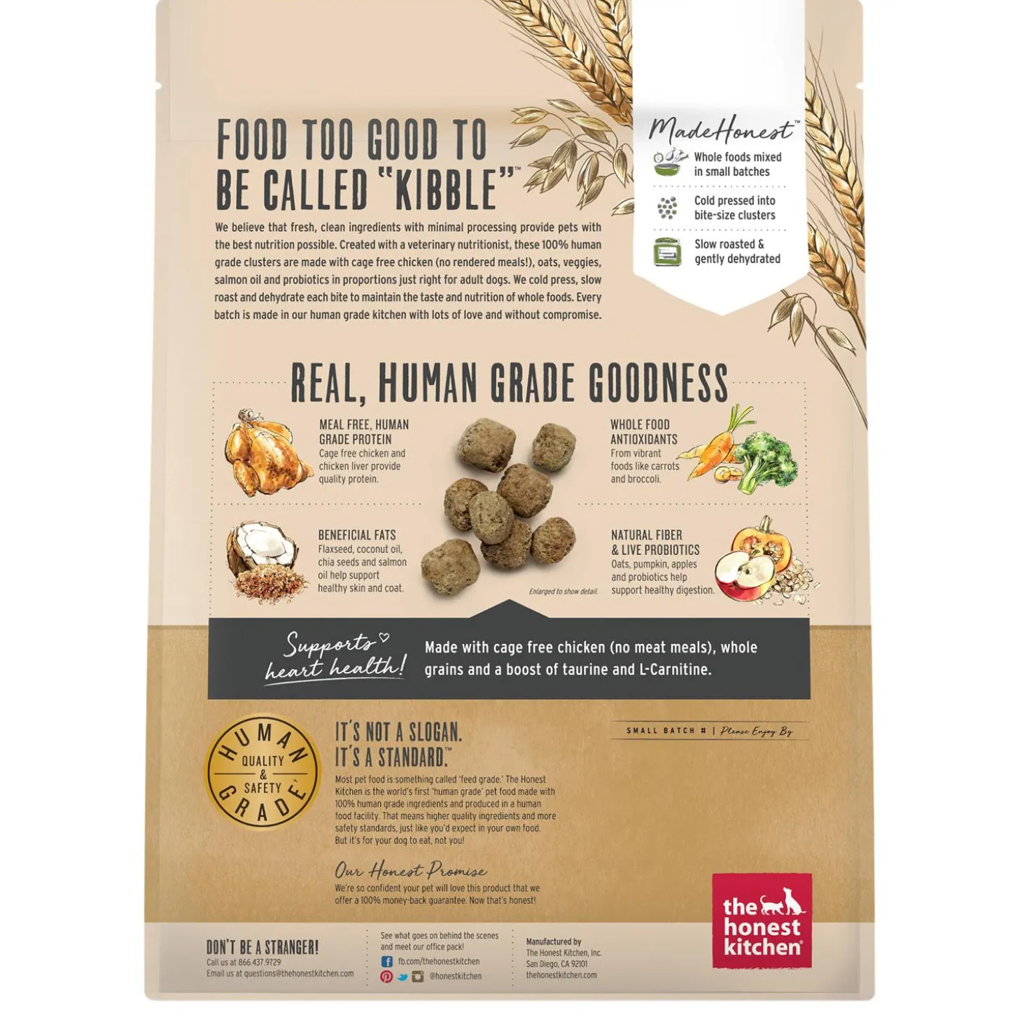 Whole Grain Clusters Chicken & Oat Recipe Dog Food