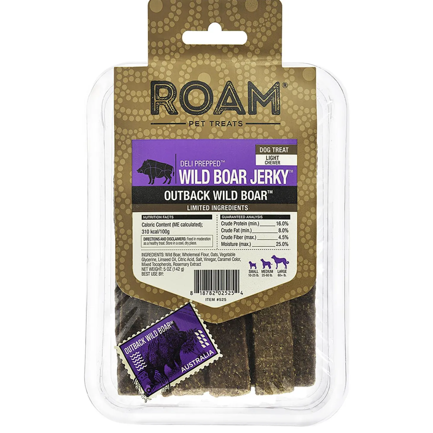 Wild Boar Jerky Dog Treats