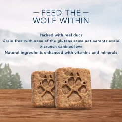 Wilderness Crunchy Trail Treats Duck Recipe Dog Treats