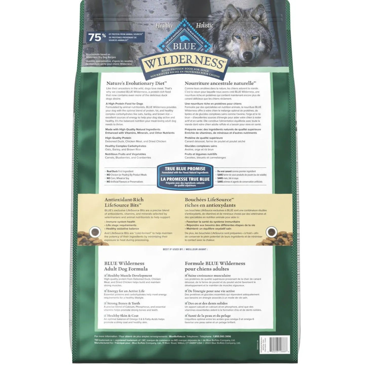 Wilderness Duck With Grain Recipe Adult Dog Food