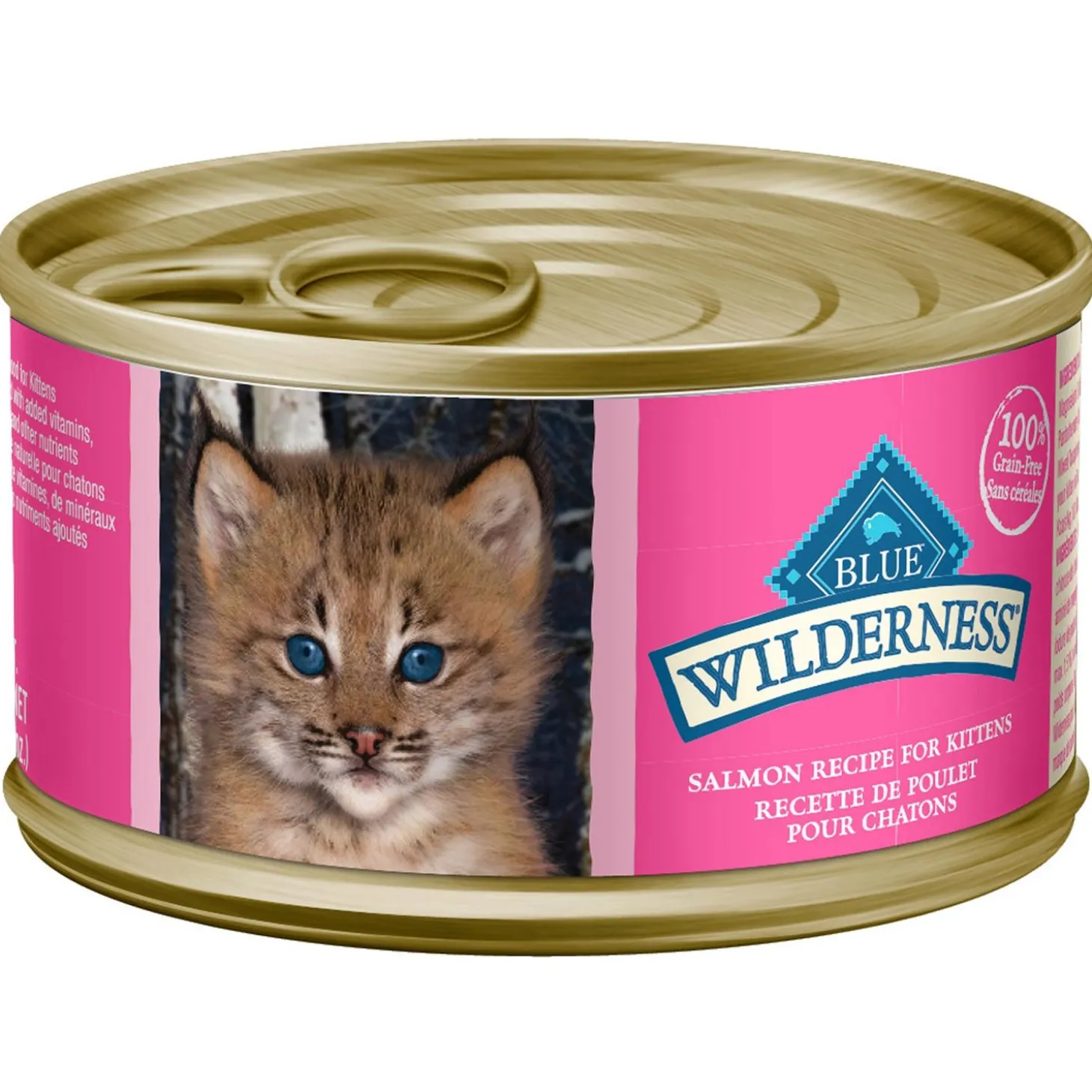 Wilderness Grain Free Salmon Recipe Kitten Cat Food
