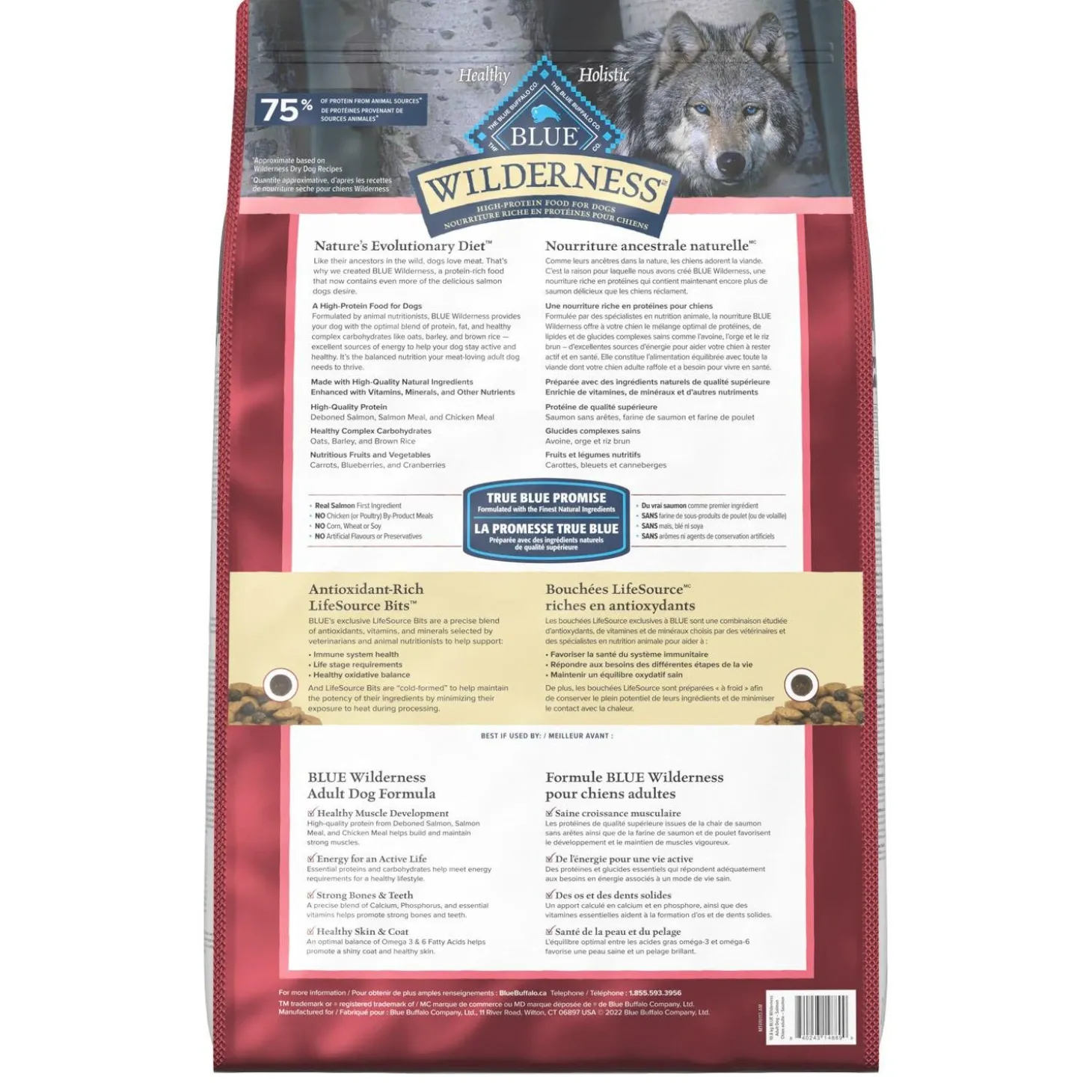 Wilderness Salmon With Grain Recipe Adult Dog Food