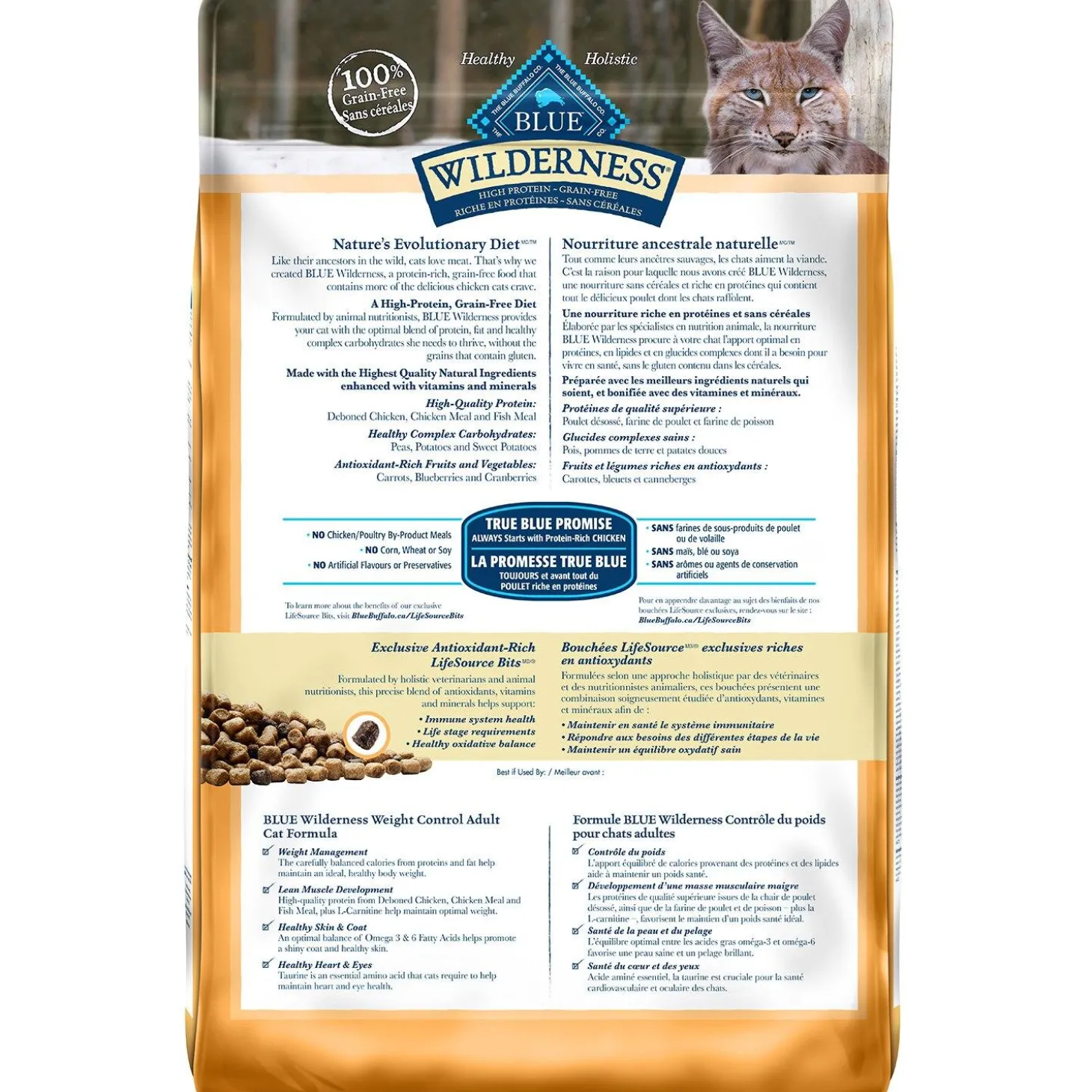 Wilderness Weight Control Chicken Recipe Adult Cat Food