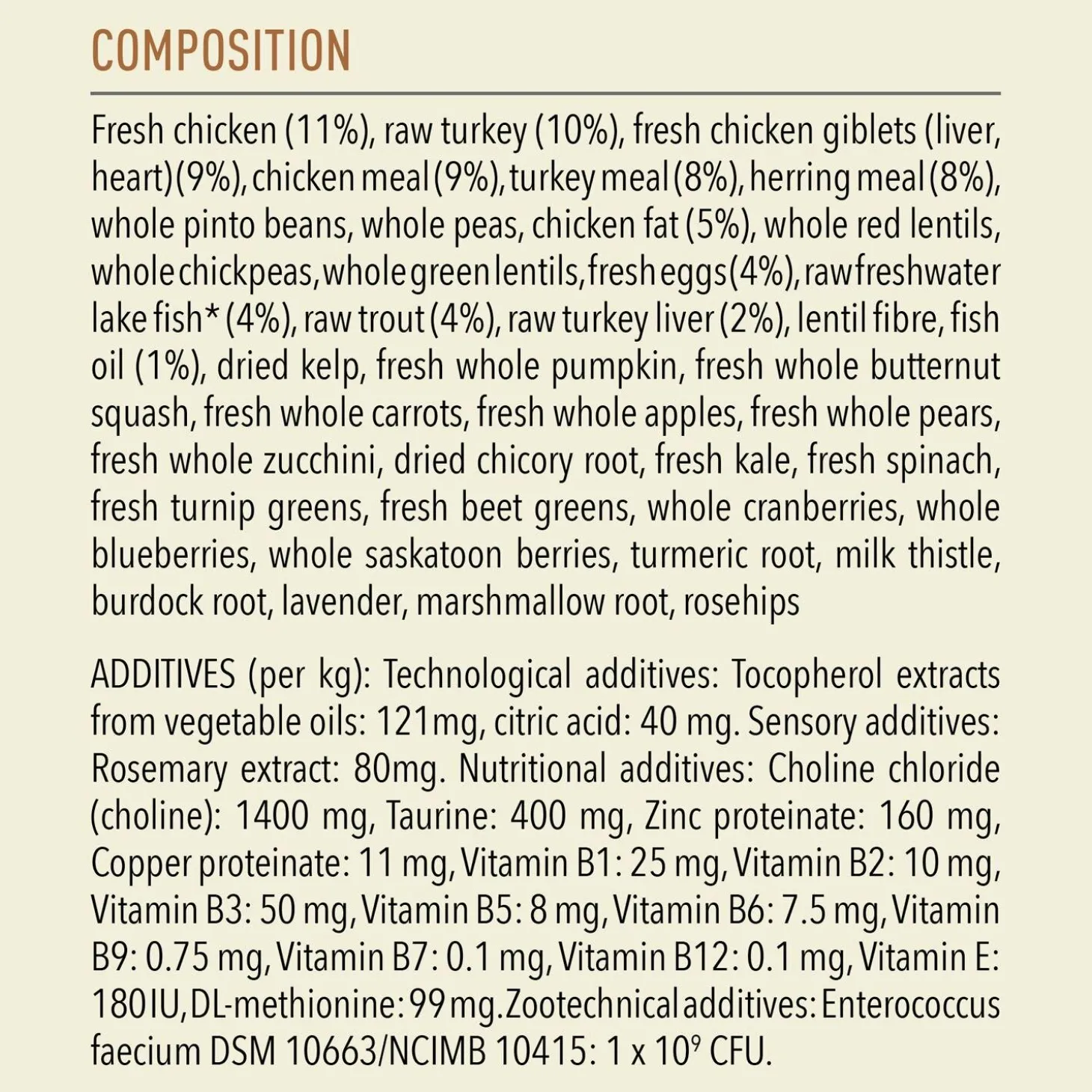 Wild Prairie Cat Food