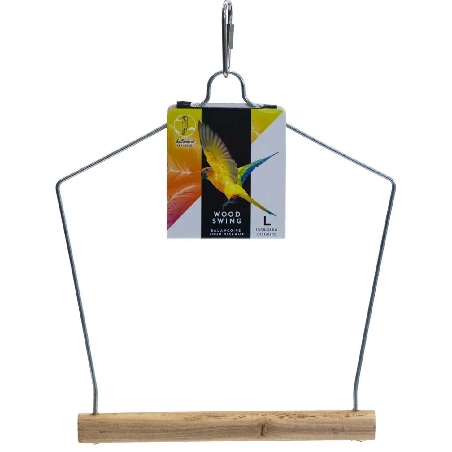Wooden Bird Swing